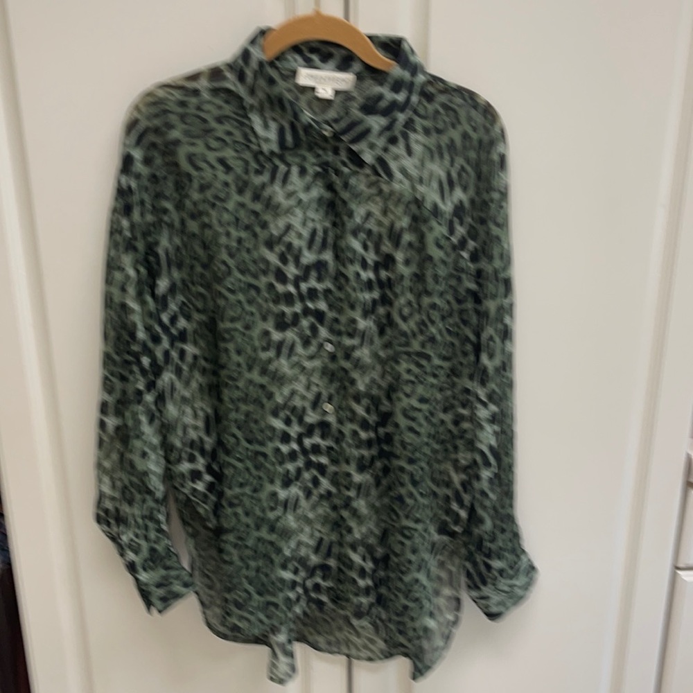 Leopard Blouse